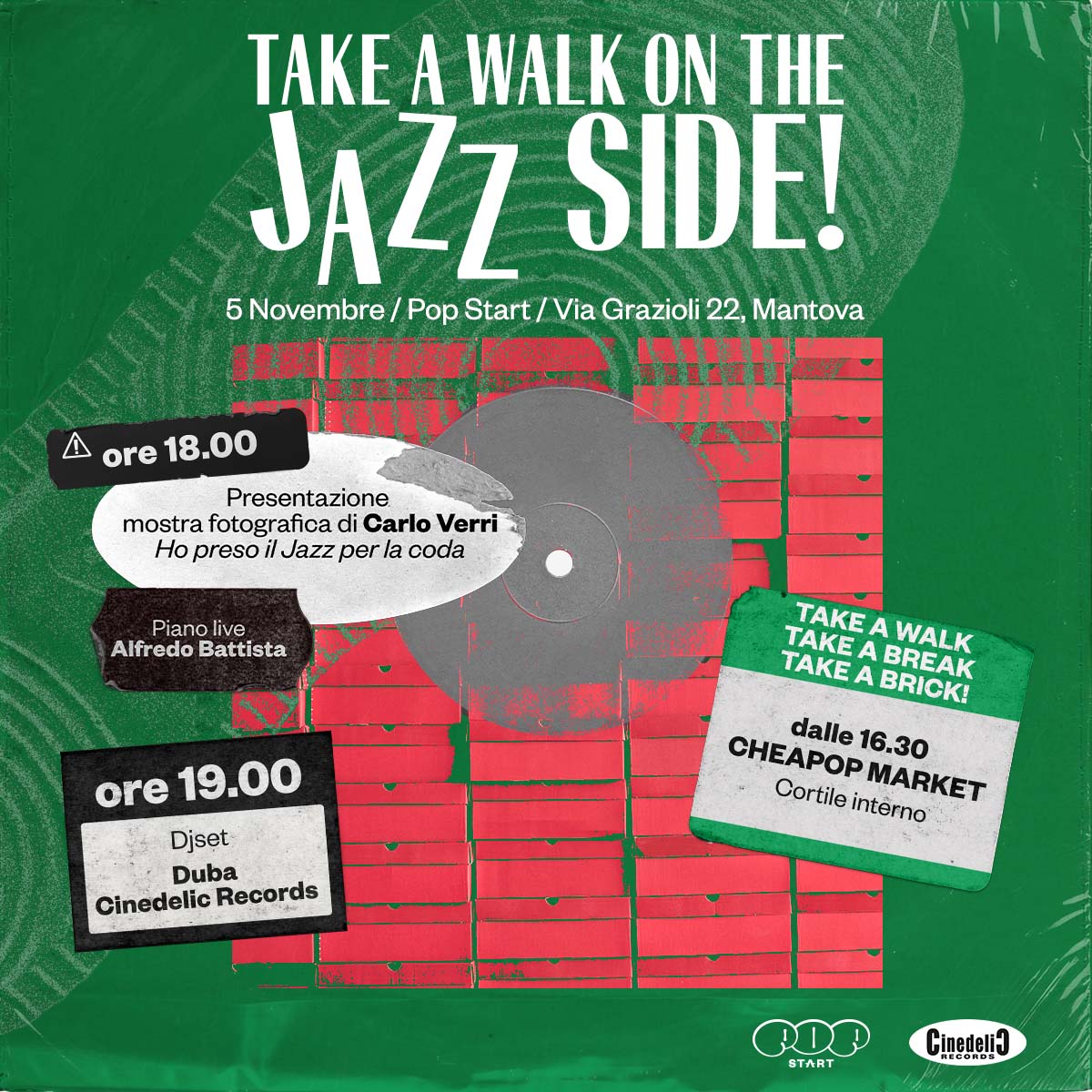 TAKE A WALK ON THE JAZZ SIDE!