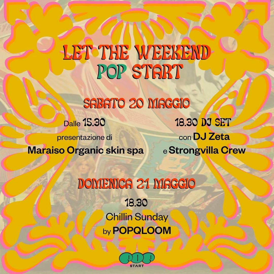 LET THE WEEKEND /POP/ START!