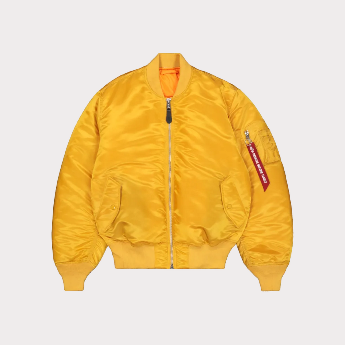 MA-1 HERITAGE BOMBER YELLOW ALPHA INDUSTRIES