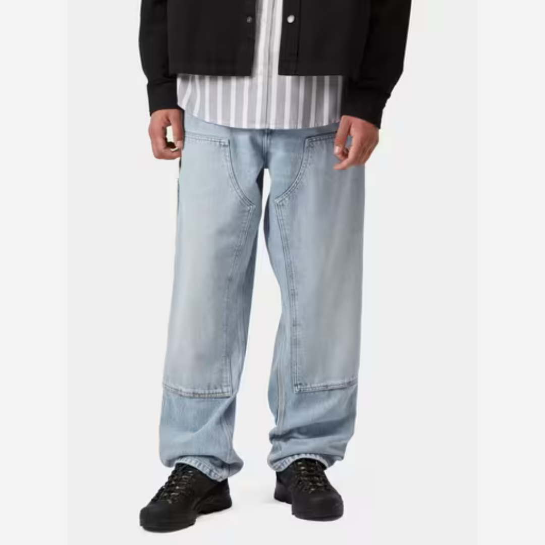 DOUBLE KNEE LIGHT BLUE CARHARTT WIP