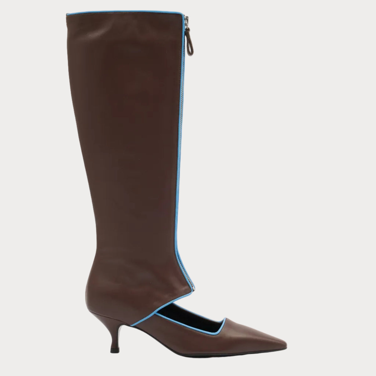 STIVALE ZIP MARRONE MORSICA