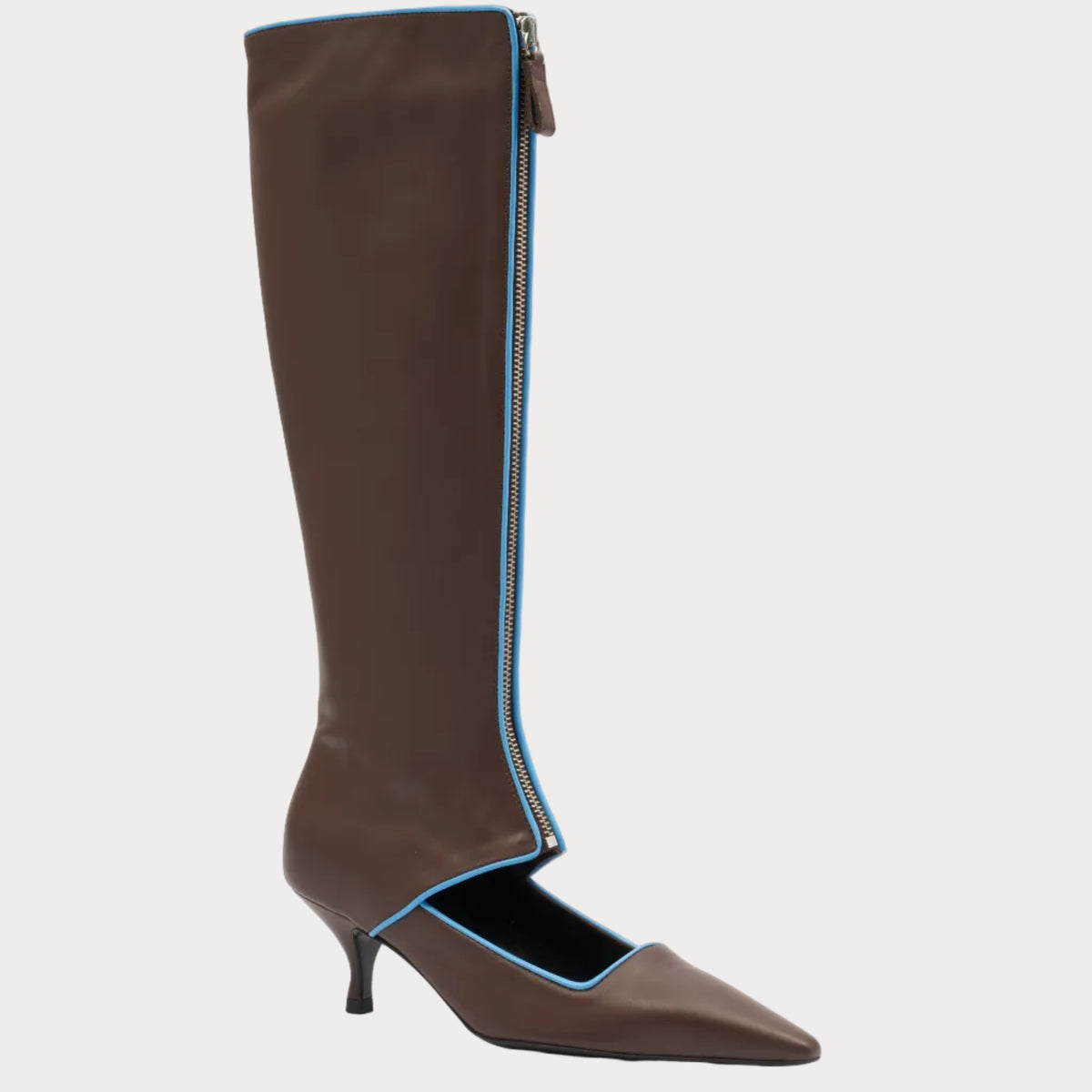 STIVALE ZIP MARRONE MORSICA