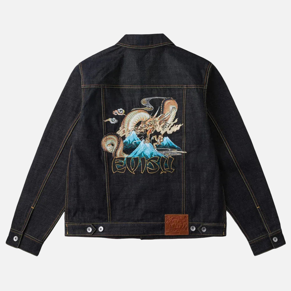 FLYING DRAGO EMBROIDERED JACKET EVISU