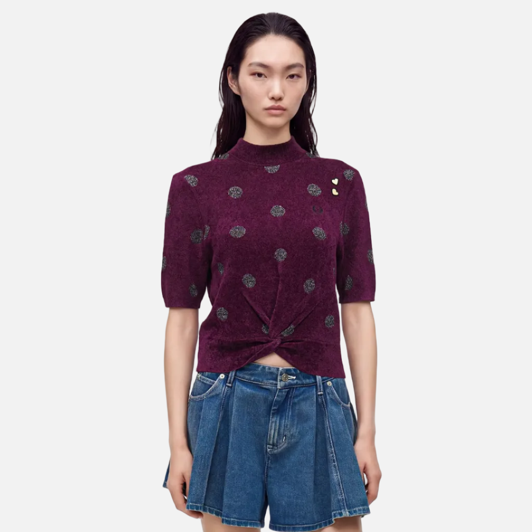 T-SHIRT POLKA DOT FRED PERRY X AMY WINEHOUSE F.