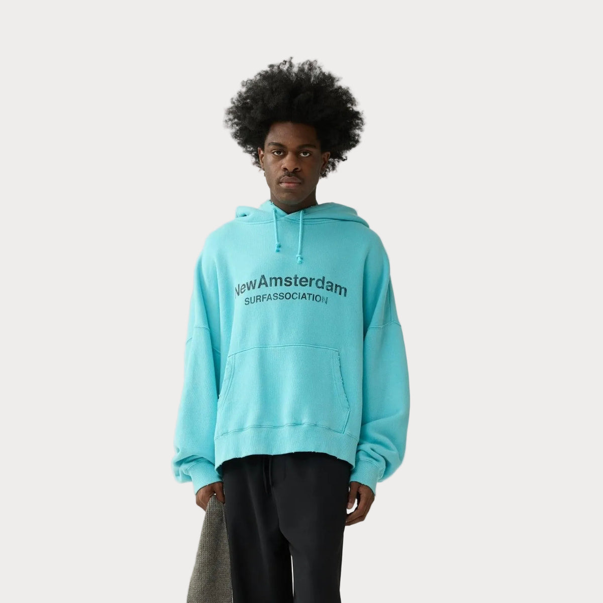 WORKED LOGO HOODIE POOL NEW AMSTERDAM