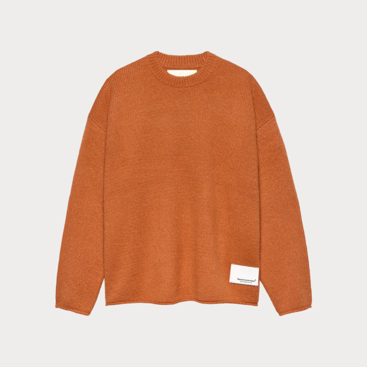 TIDE KNIT BURNED ORANGE NEW AMSTERDAM