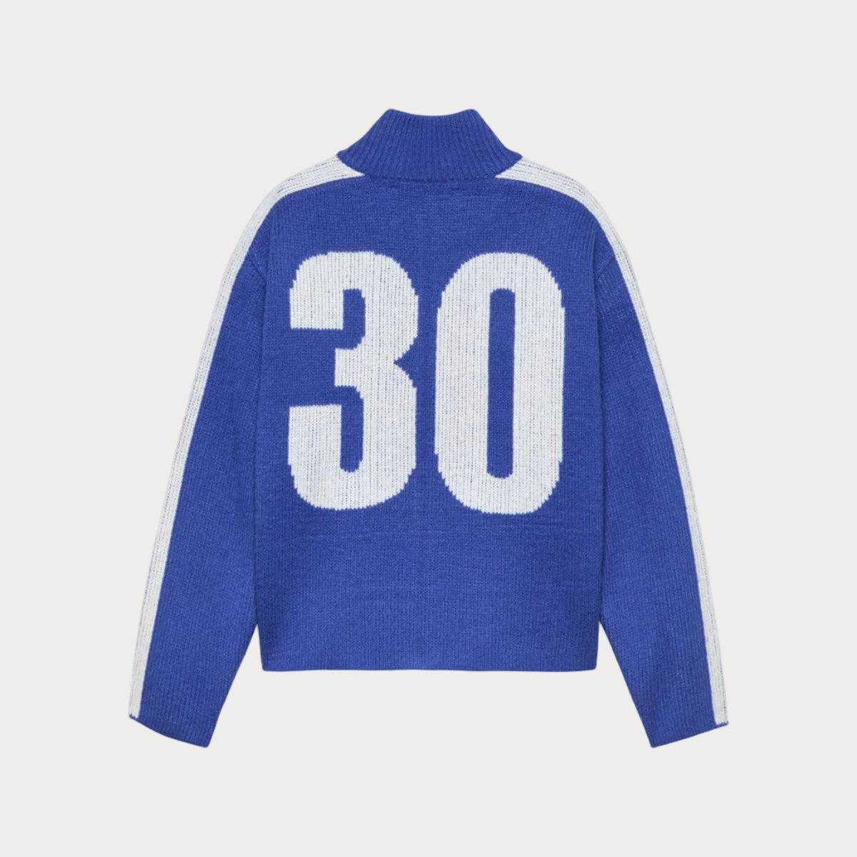SURF ZIP KNIT COBALT NEW AMSTERDAM