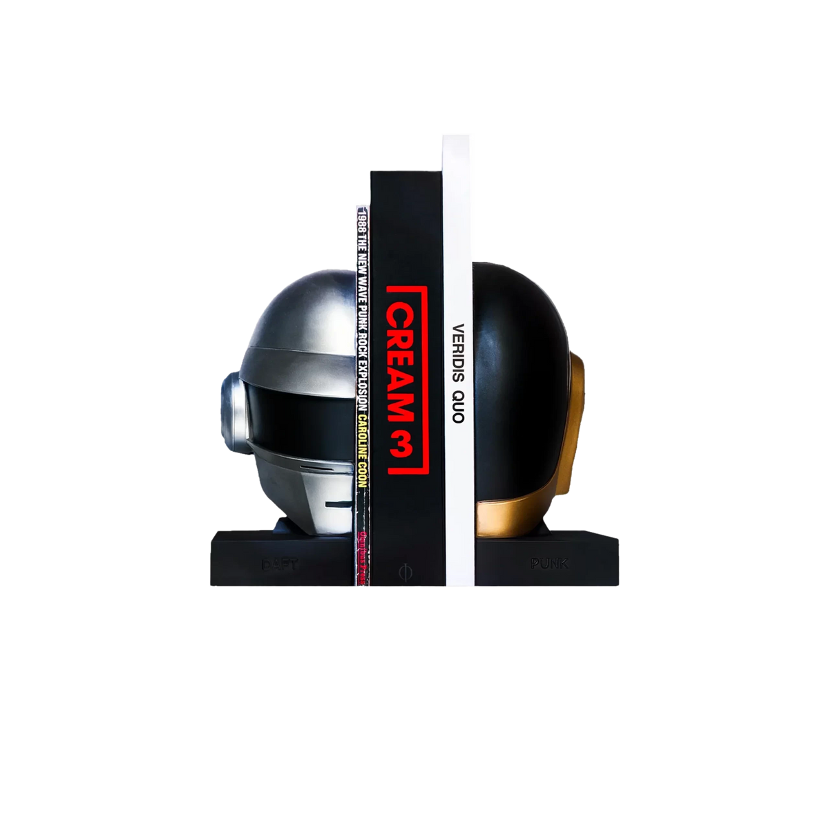 HELMETS BOOKEND DAFT PUNK PLEASURES