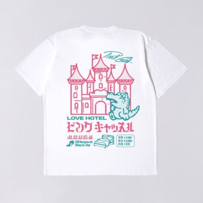 PINK CASTLE T SHIRT EDWIN