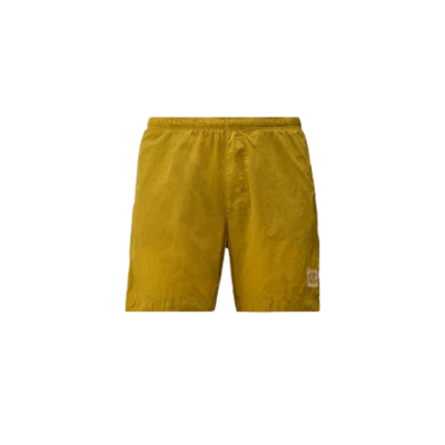 YELLOW SWIM SHORTS C.P. COMPANY