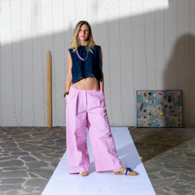 PANTA PALAZZO PINK HACHE